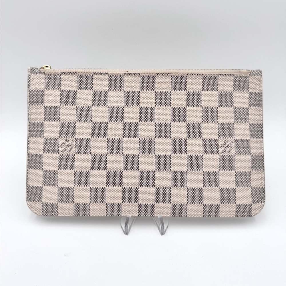 Louis Vuitton Damier Azur Neverfull Pouch - Picture 2 of 8